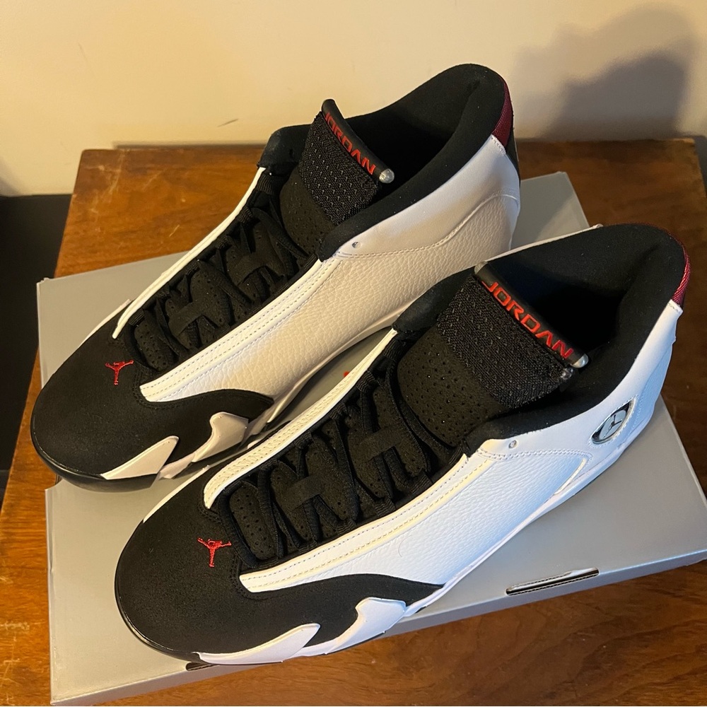 JORDAN Retro 14 Black Toe - Picture 8 of 11